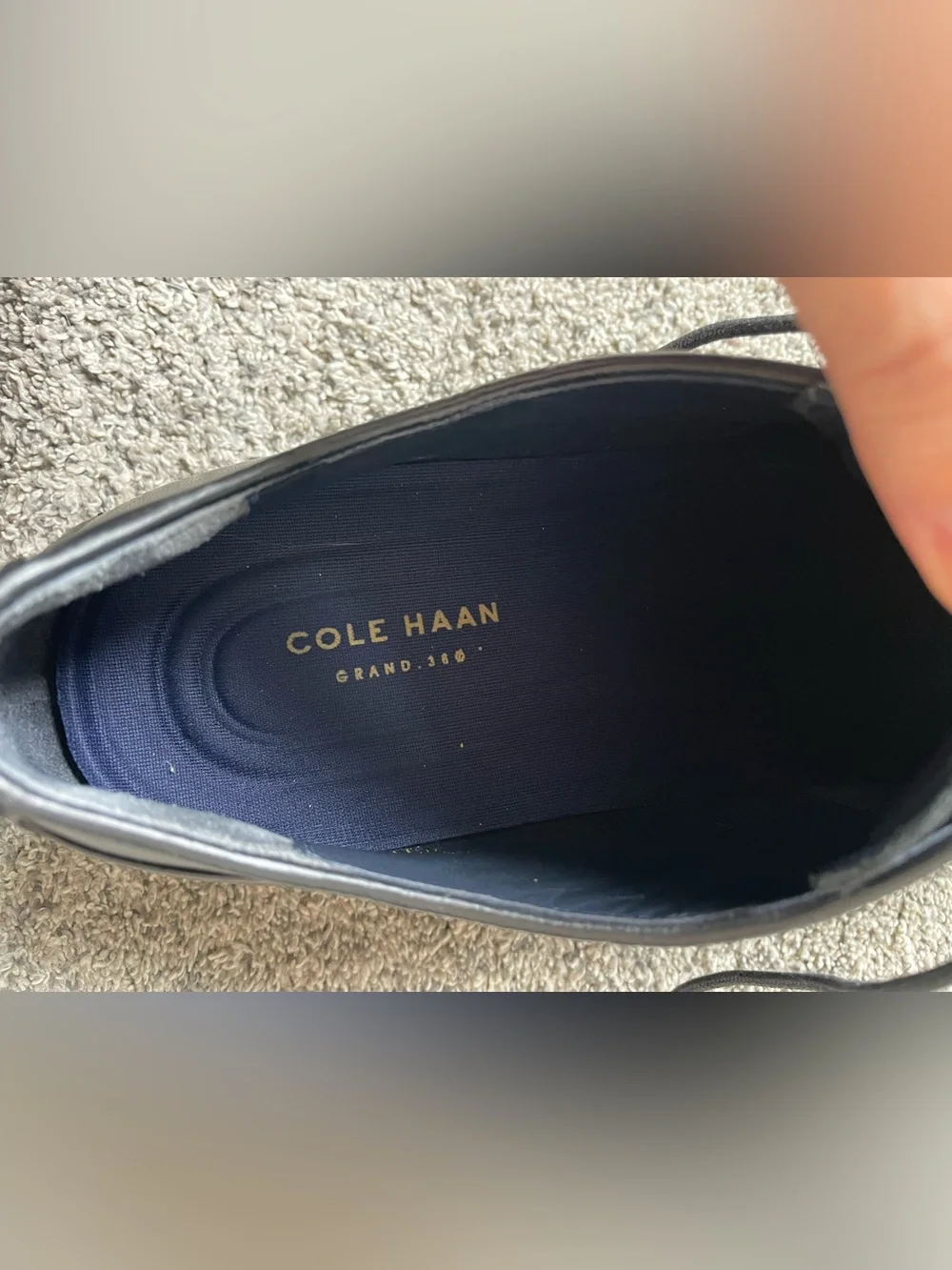 Men’s Cole Haan Black Oxford Shoe - Size 12